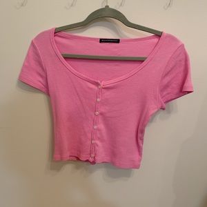 Pink Brandy Melville Crop Top